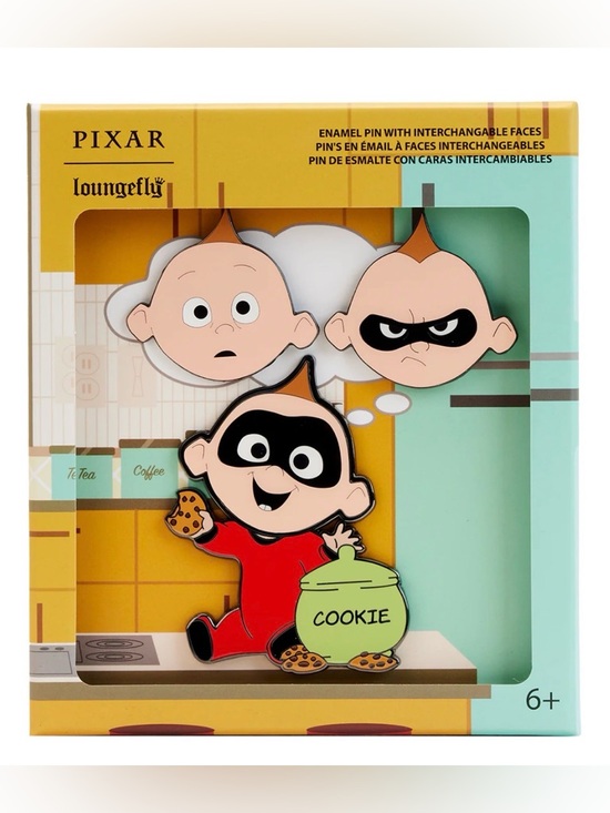 Loungefly Jewelry - NWT Loungefly Disney Pixar Incredibles Jack Jack Mixed Emotions Pin Set